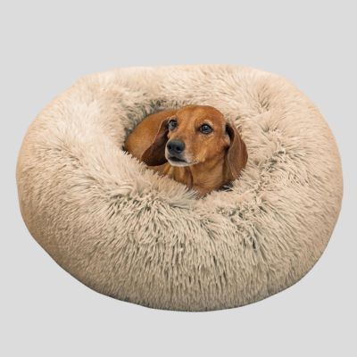 Donut dog bed 